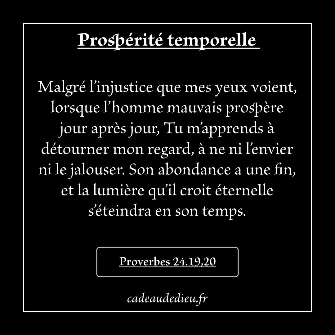 Prospérité temporelle