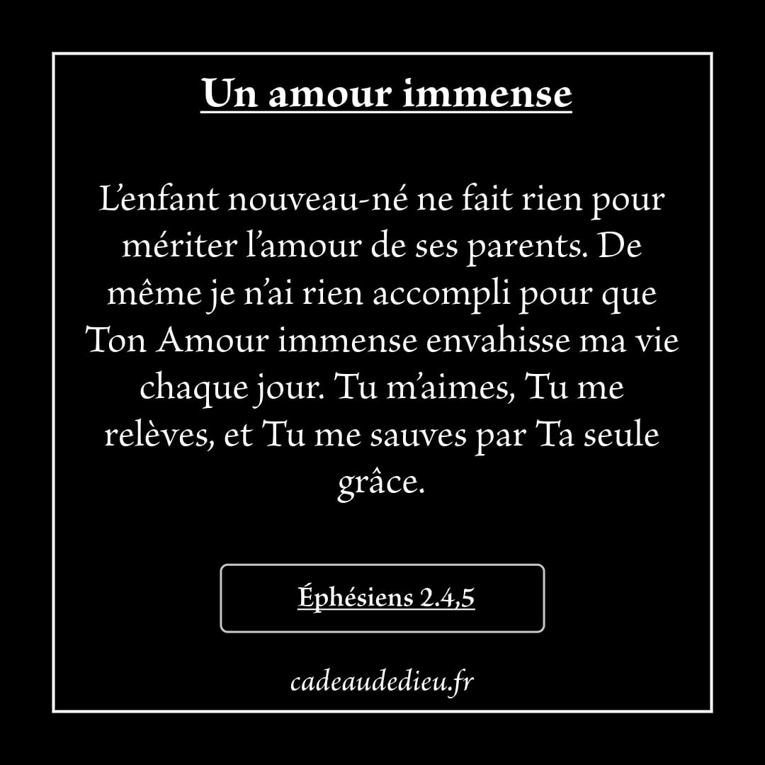 Un amour immense