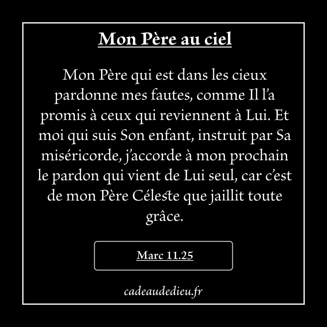 Mon Père au ciel