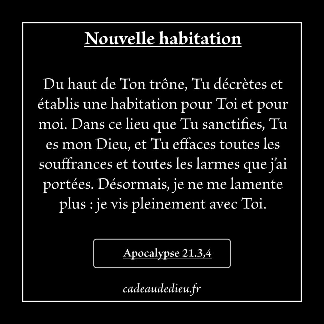 Nouvelle habitation