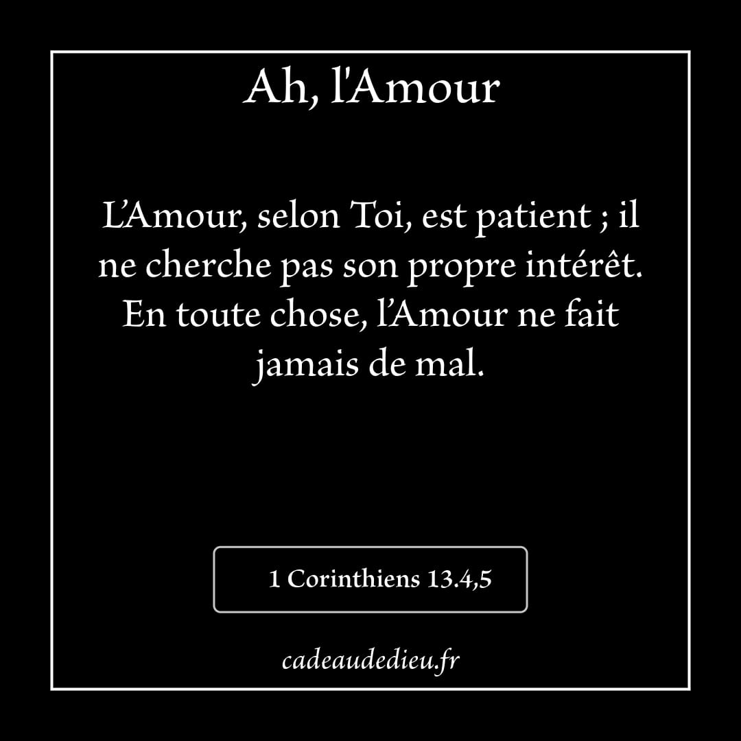 Ah, l'Amour