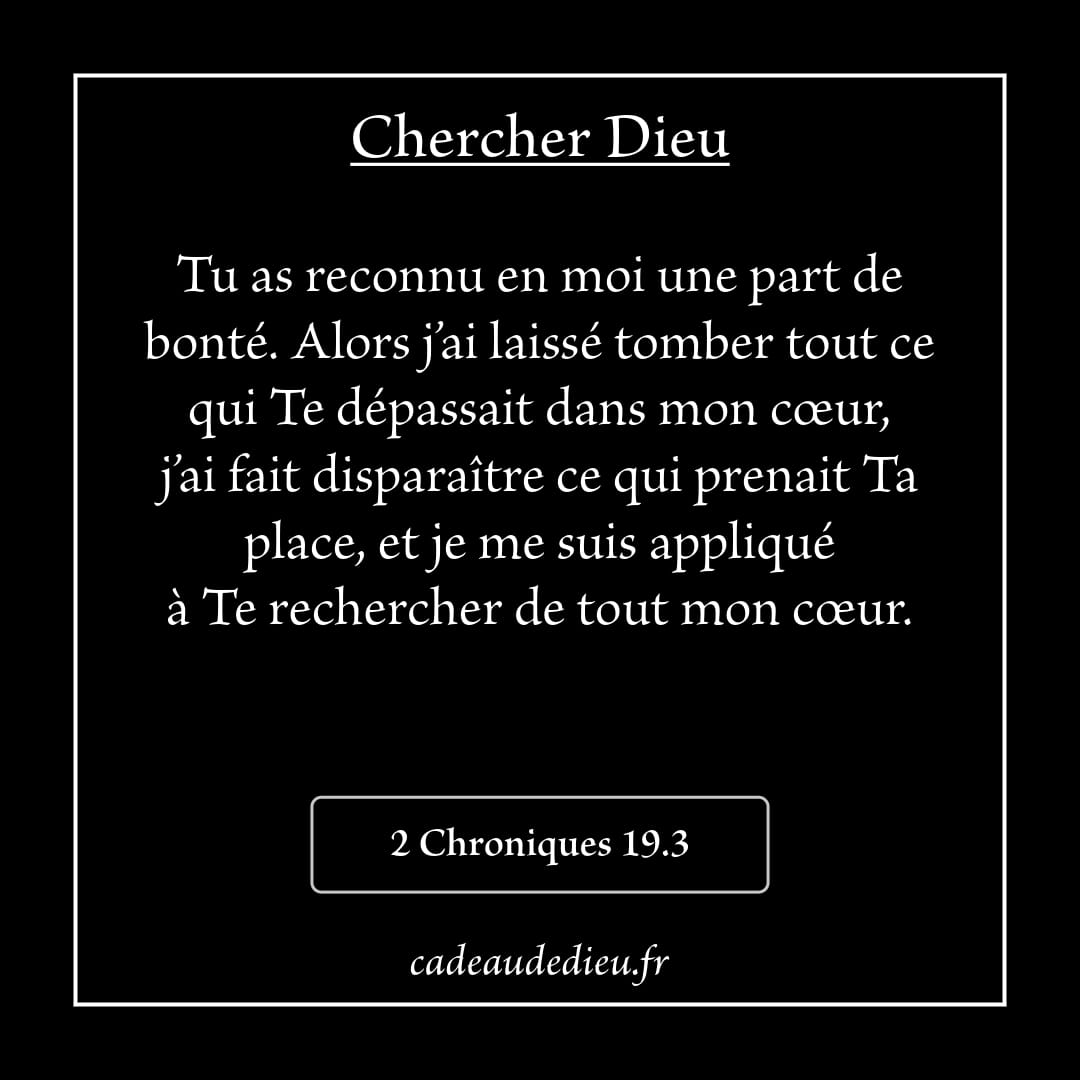 Chercher Dieu