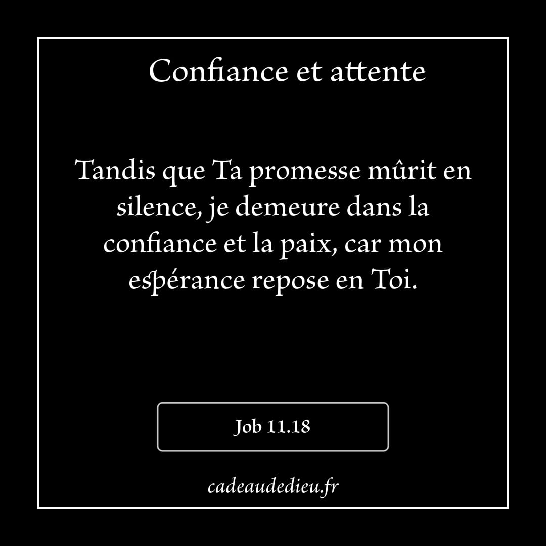Confiance et attente