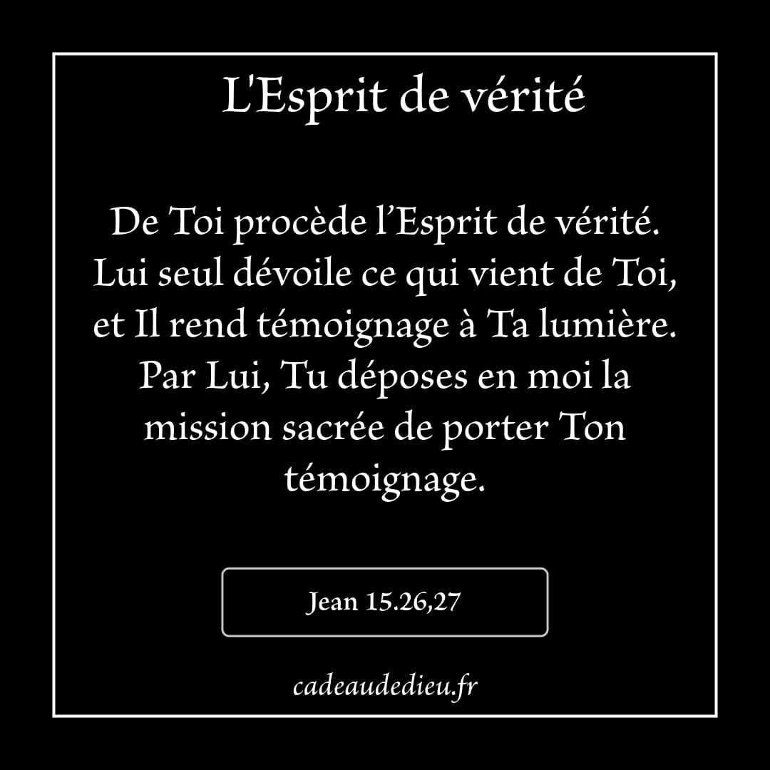 L'Esprit de vérité