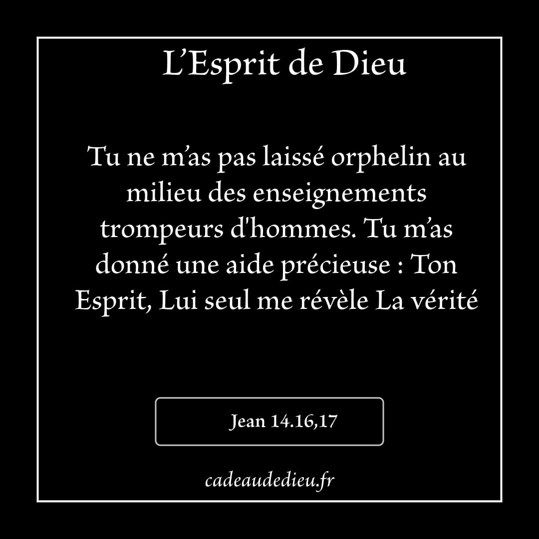 L'Esprit de Dieu