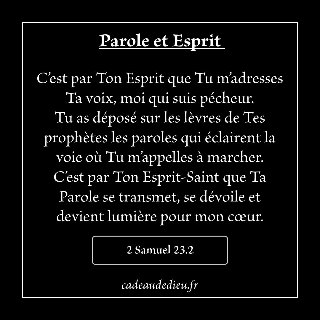 Parole et Esprit