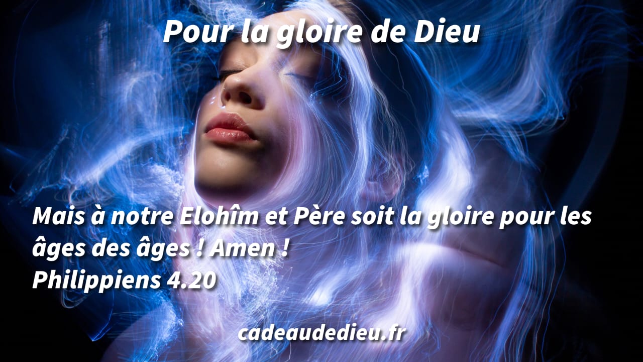 Pour la gloire de Dieu