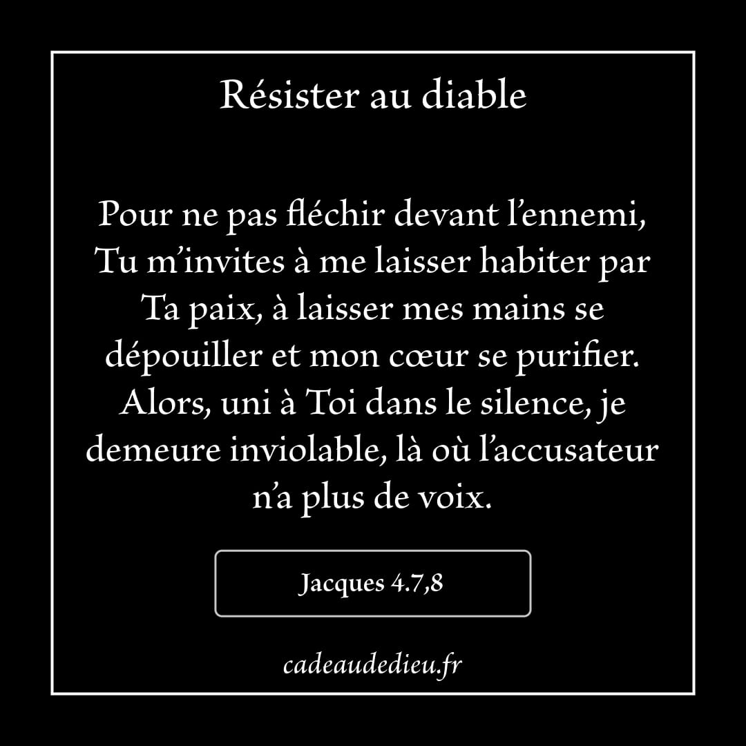 Résister au diable
