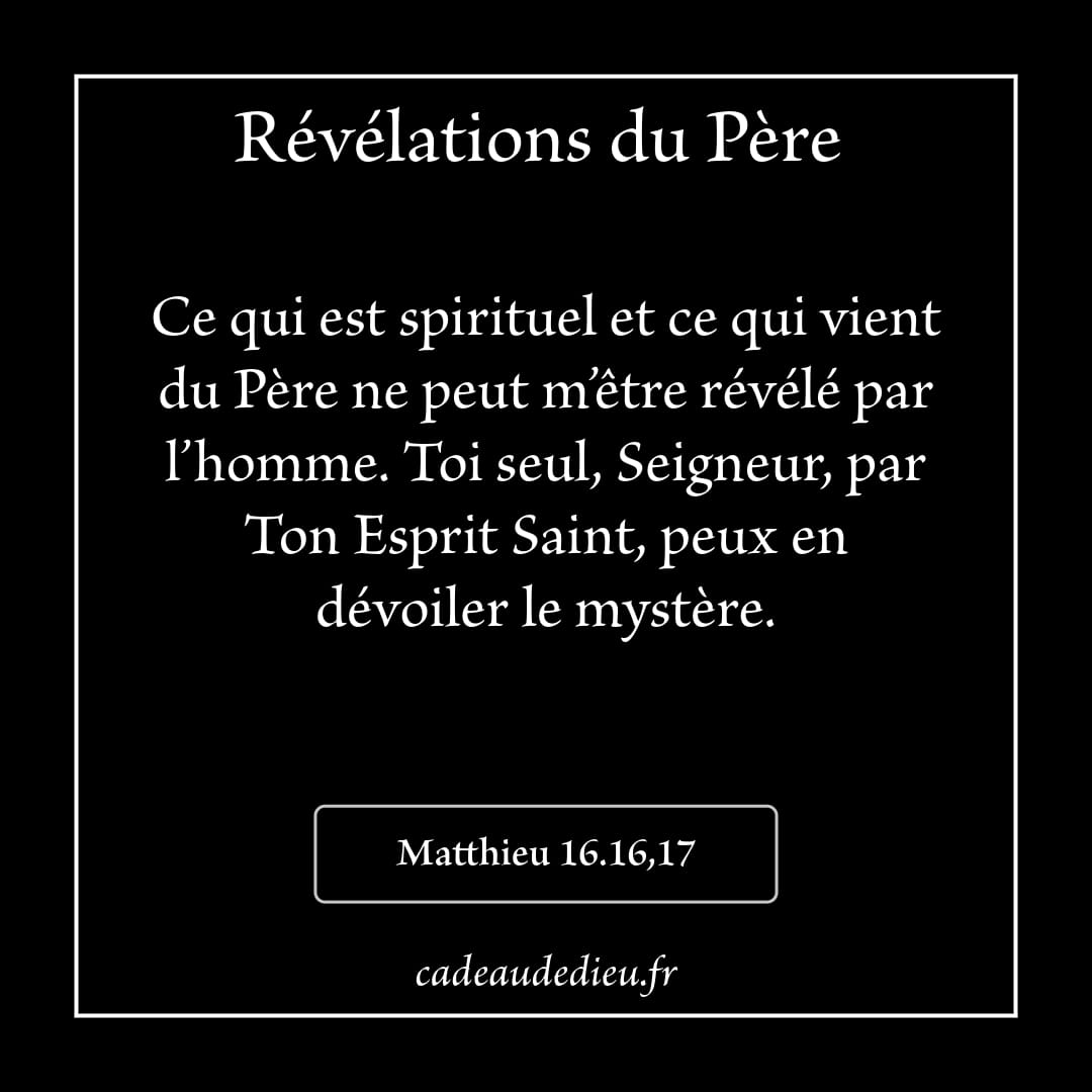 Révélations du Père