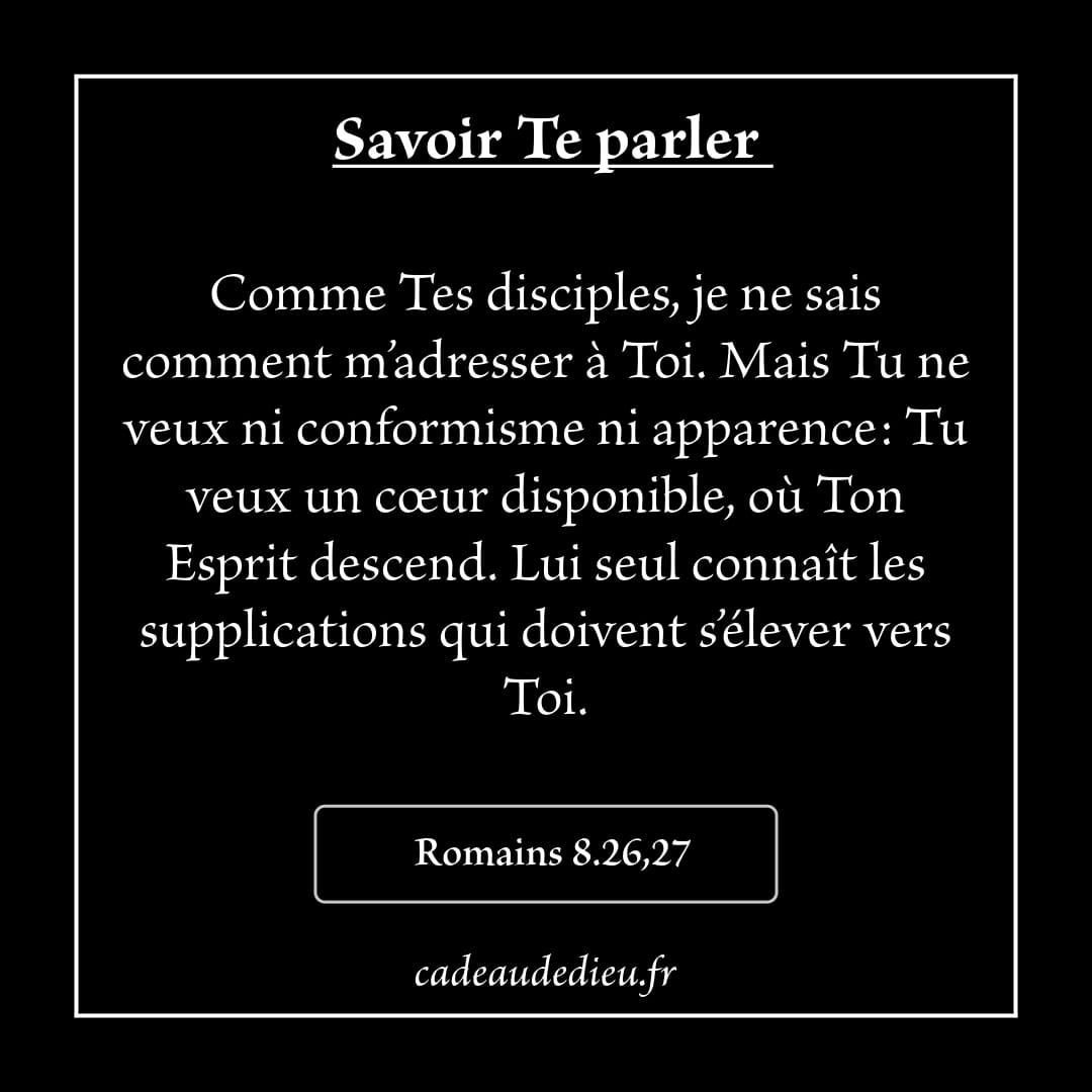 Savoir Te parler
