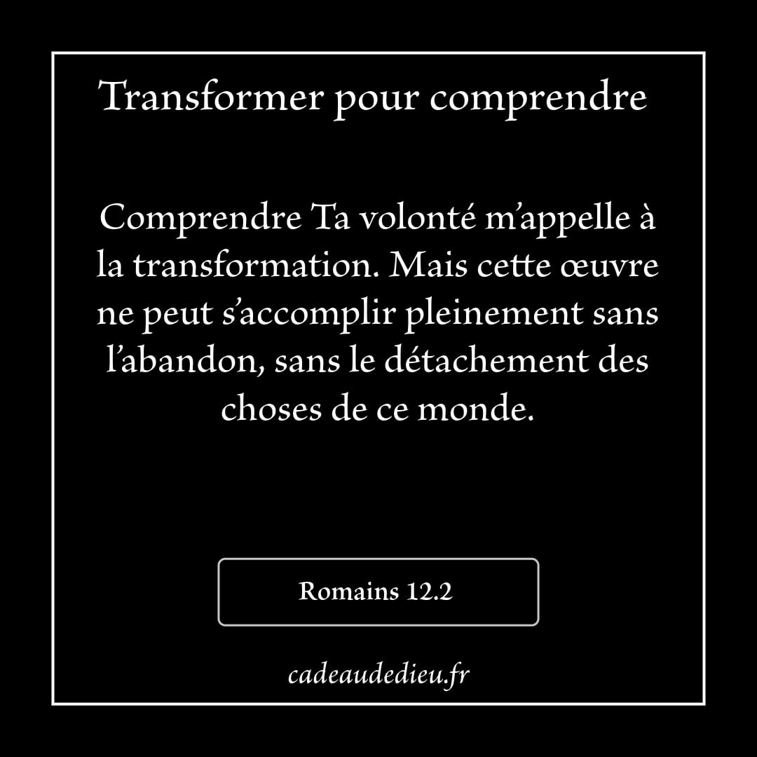 Transformer pour comprendre