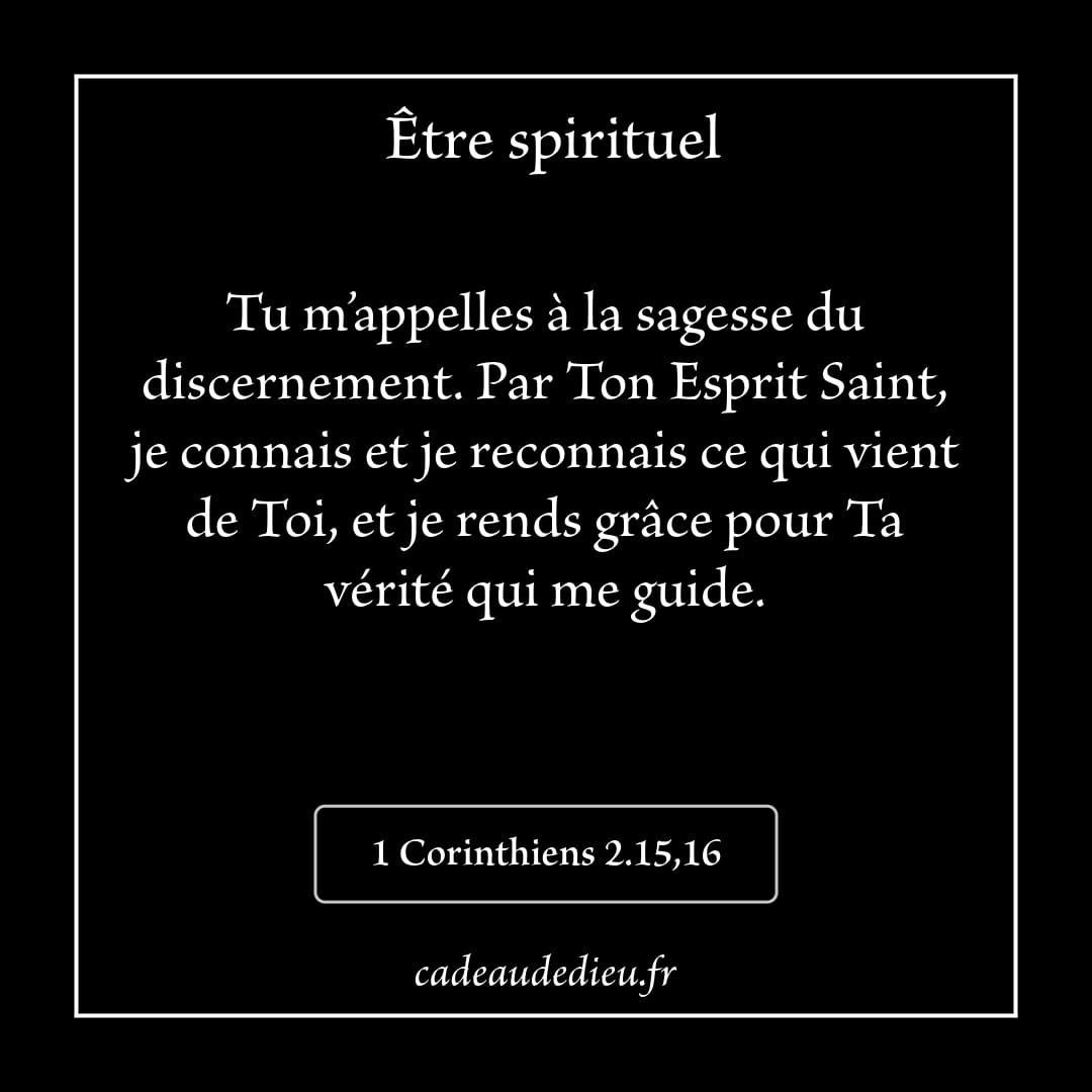 Être spirituel