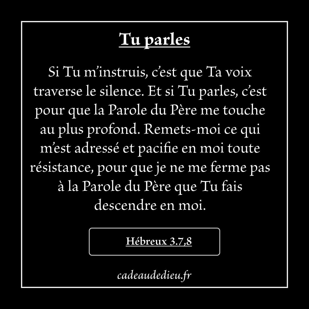 Tu parles