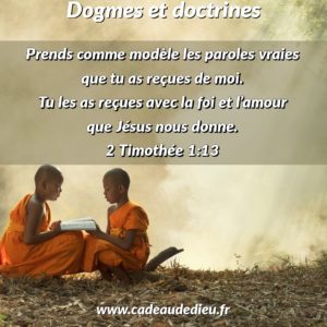Dogmes et doctrines
