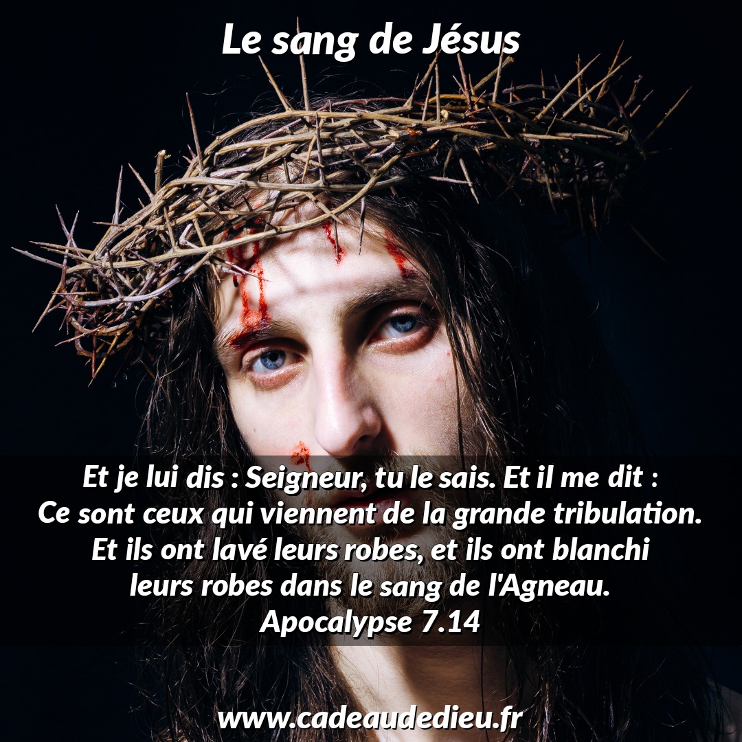 Le sang de Jésus