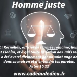 Homme juste