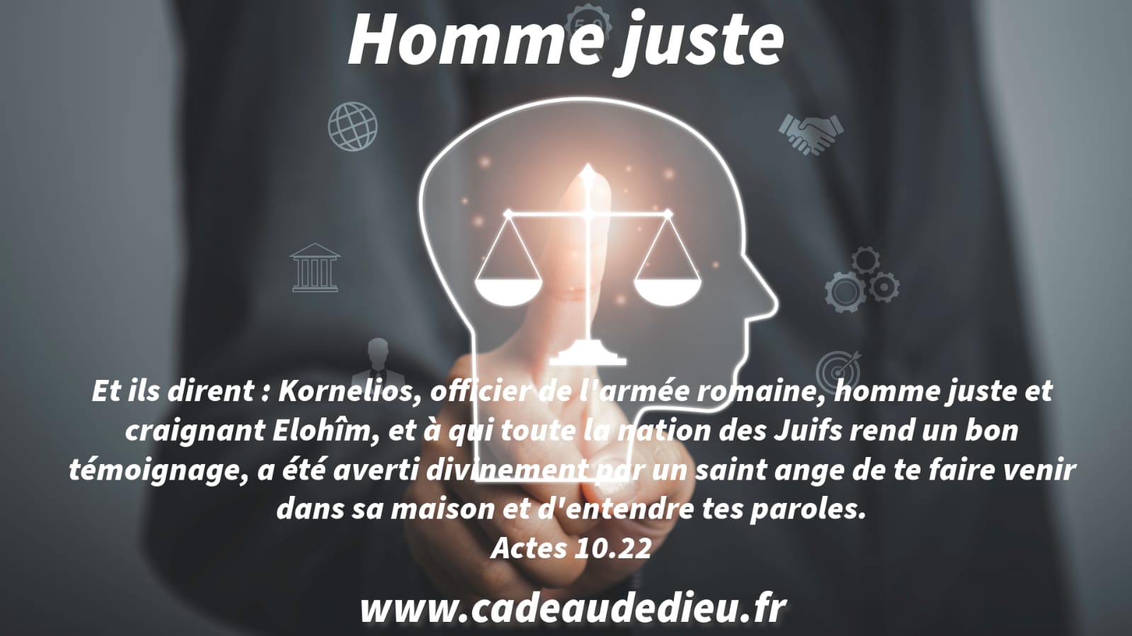 Homme juste